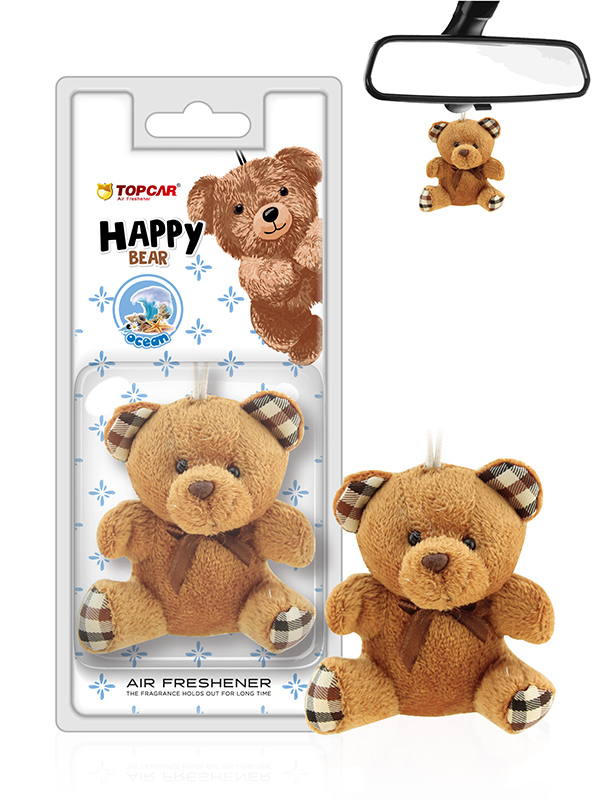Teddy Bear Hanging Air Freshener